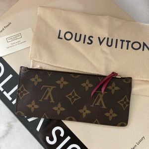 Louis Vuitton monogram coin purse wallet insert